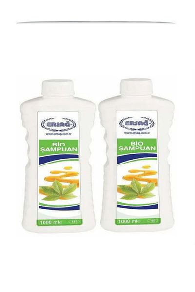 Ersağ 1000 ml Bio Shampoo - X 2 PCS