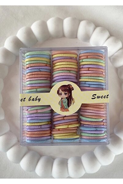 NİLZ مجموعة إبزيم مطاطي صغيرة الحجم بألوان مختلطة