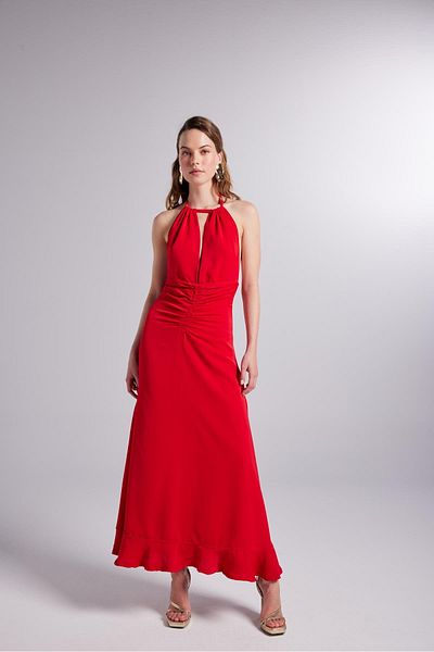 Red lolly maxi dress new arrivals