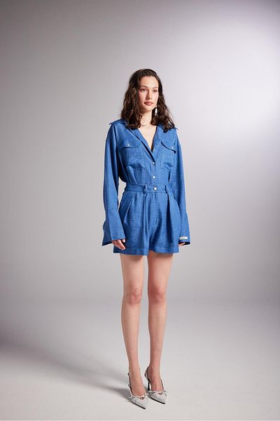 HOLLY LOLLY Mini Julia Shorts Blue