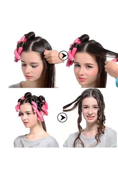 GÜLPEŞE 4 Χρώματα Λεπτό Σφουγγάρι για Μπούκλες Afro Wave