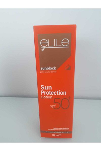 Elile Sunblock Sun Protection Lotion - Sun Protection Lotion with Shea Butter and Hyaluronic Acid 150 ml
