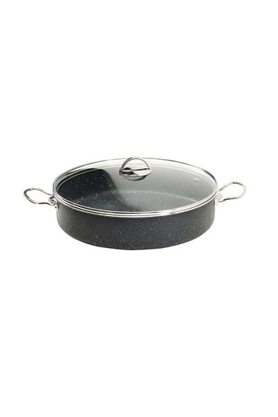 Eda Zk-052 Zeyna - 24 cm Granite Color Rice and Karnıyarık Pot