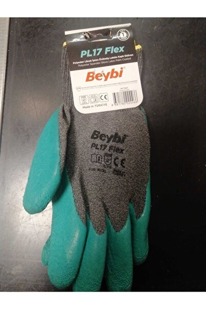 Beybi Pl17 Flex 12 Pieces Thick Rubber Work Gloves