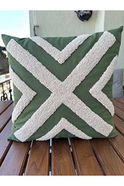 Punch Panch Geometric Model Throw Pillow Cover - Decorative Handmade (43X43) ...