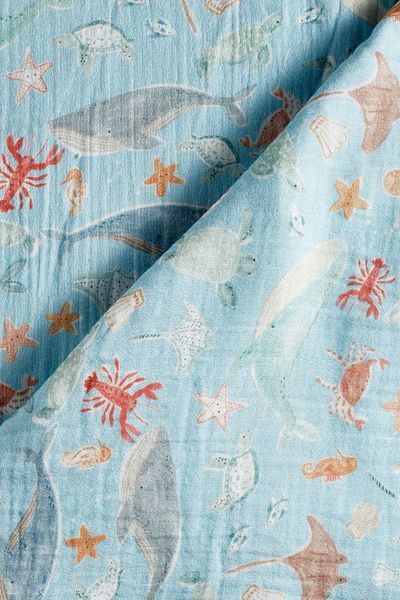 Tuğba Kuğu 2 Layer Muslin Blanket - Summer Vibe Patterned 6