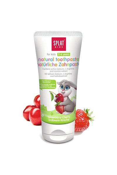 Splat 50 ml Strawberry-Cherry Children's Toothpaste - Hidden Beauty