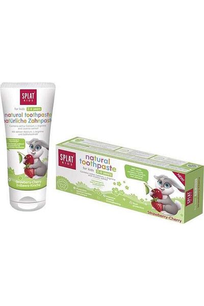 Splat 50 ml Strawberry-Cherry Children's Toothpaste - Hidden Beauty