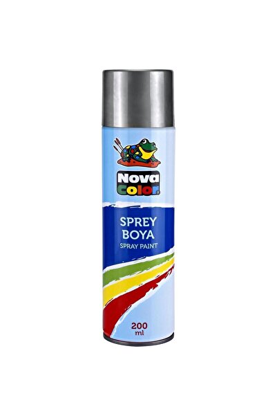 Genel Markalar 200 Ml Sprey Boya Gümüş Nc-812