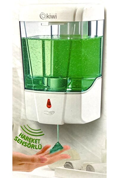 Kiwi Plastik Otomatik Sıvı Sabunluk Ve Dezenfektan Beyaz