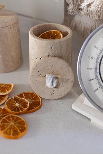 Akayev Ela Spice Rack Marble Travertine