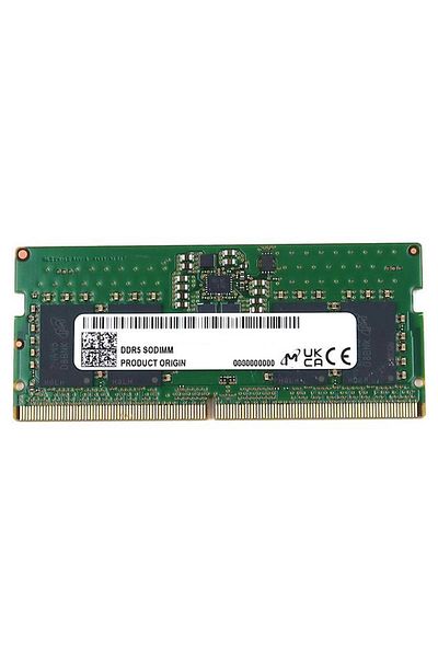 Micron ذاكرة الوصول العشوائي للكمبيوتر المحمول بسعة 5600 ميجاهرتز DDR5 بسعة 8 جيجابايت