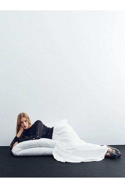 Nocturne Perforated Troc Knitwear