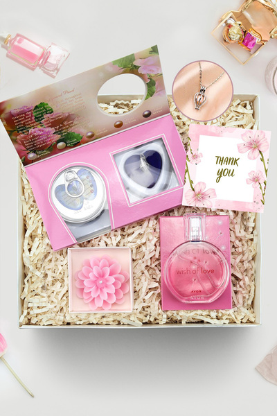 Trendmiya Wish of Love Parfüm & Lotus Mum & İstiridye İçinde Gerçek Kültür İn...