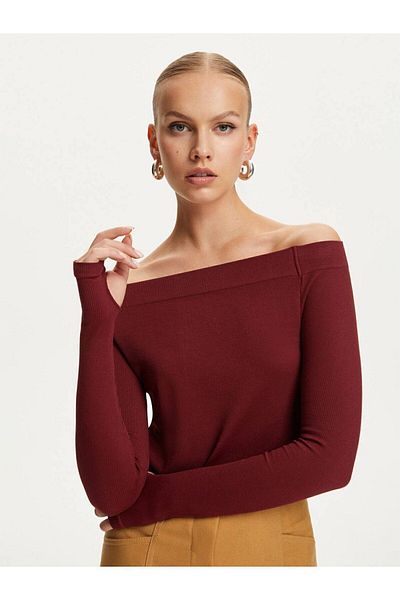 Nocturne Metallic Jersey Top