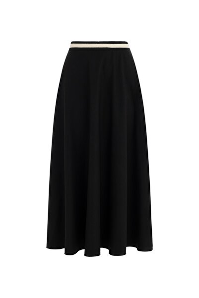 Nocturne Midi Length Pleated Skirt