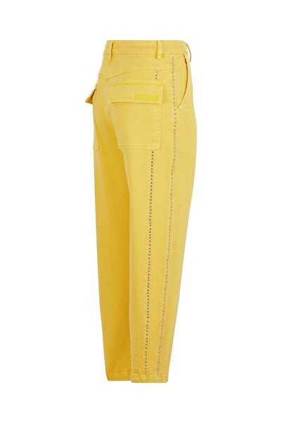 Nocturne Yüksek Bel Mom Jean Pantolon