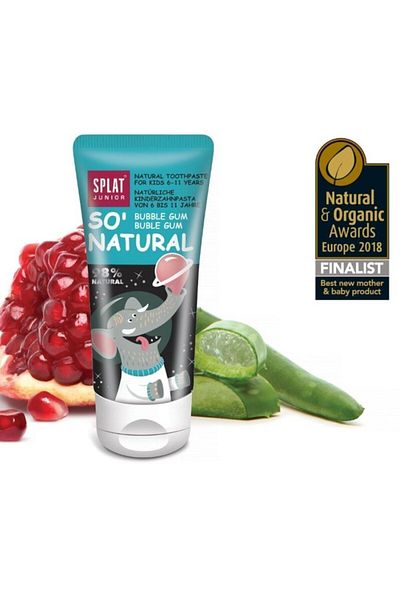Splat So Natural Children's Toothpaste - 98% Organic 73 gr
