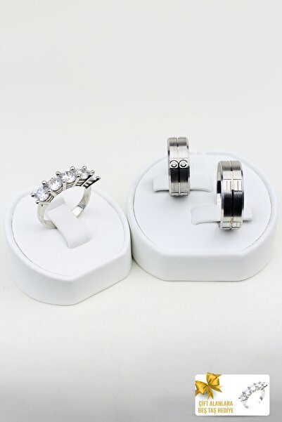 Twem Silver Deniz Mavisi Bağlantısı 925 Ayar Gümüş Alyans, Nişan Ve Söz Yüzüğü (TEK YÜZÜK FİYATIDIR)