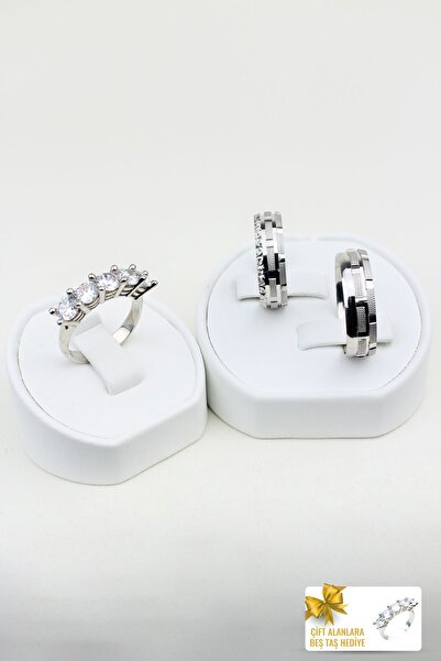 Twem Silver Ruh Bağı Çemberi 925 Ayar Gümüş Alyans, Nişan Ve Söz Yüzüğü (TEK YÜZÜK FİYATIDIR)