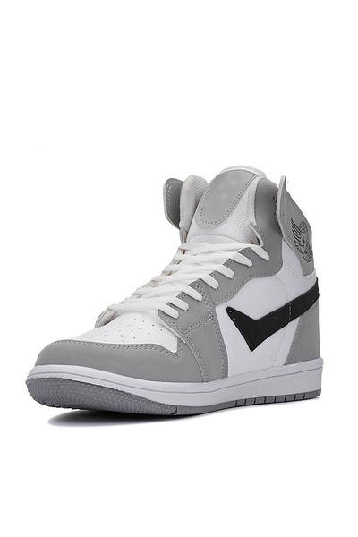 Lambırlent Coș pentru bărbați Casual High Top 4 Seasons Skin Pantofi sport