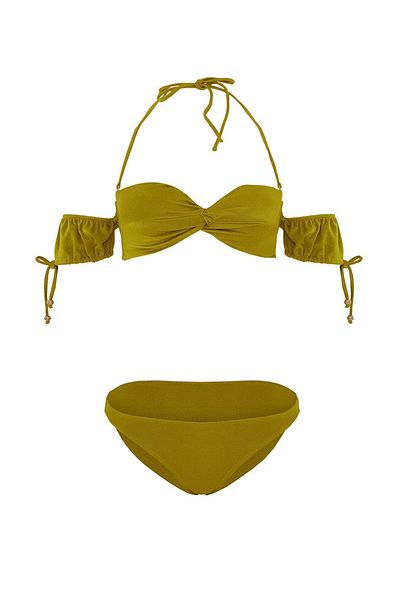 Nocturne Strapless Bikini Set