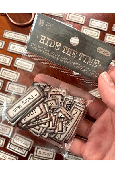 Kağıt Gemi Dükkan Hide The Time Serisi Happen/İngilizce Günlük Kelimeler 100 ...