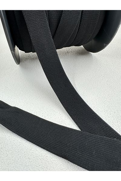 paşateks since 1995 şekil 3 cm Polyester Woven Rubber-Black-5 Meters