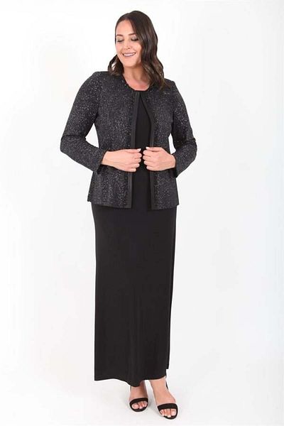 ARIKAN Plus Size 3306 Evening Dress and Jacket Set