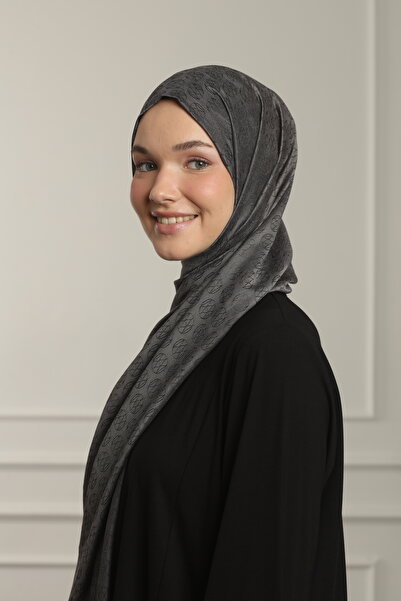 MAQ DESIGN SHİNE SİLKY JAKARLI ŞAL