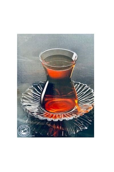 Paşabahçe 96621 Waterfall 12-Piece Tea Set for 6 People