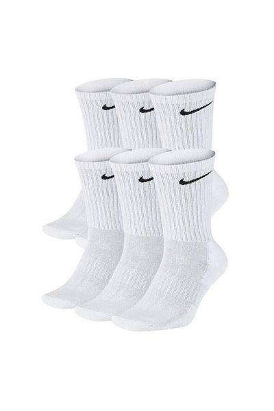 Nike STD Everyday Cushion Crew - Sx7666-100 Classic Socks