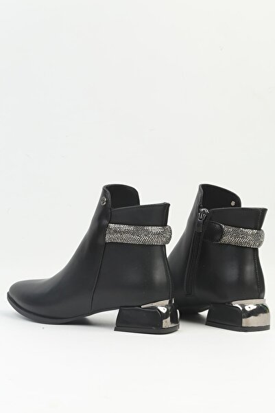Pierre Cardin ® | PC-54016 Kadın Siyah Cilt Bot