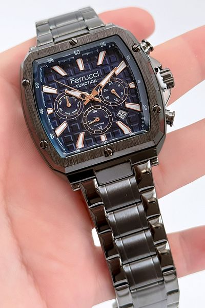 Ferrucci Function Steel Cord Men's Wristwatch