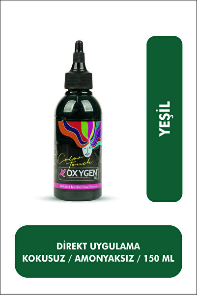 BBOXYGEN Yeşil Mavisi Bitkisel Içerikli Renkli Saç Boyası 150 Ml | Color Touch