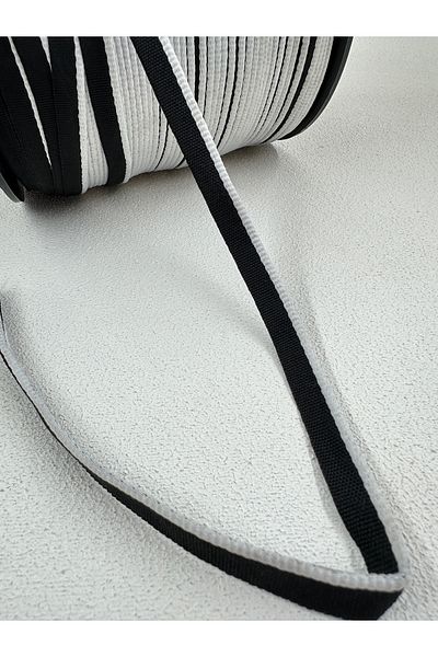 paşateks since 1995 şekil 5 Meters (1 cm) Black/White Woven Intermediate Piping