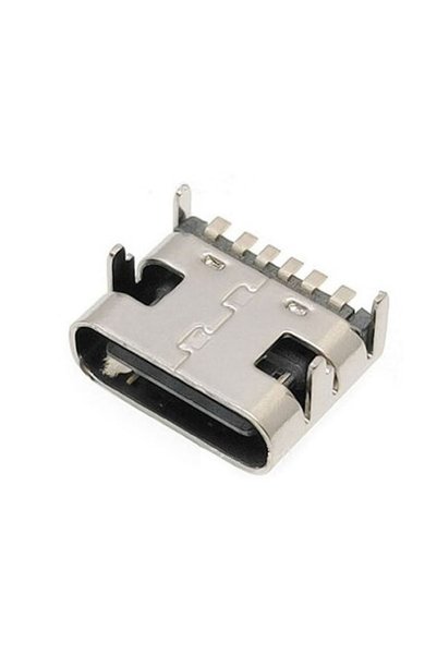Roboyol Store Type-C Usb Soket 6 Pin Smd USB 3.1 Cep Telefonu Elektronik Ciha...