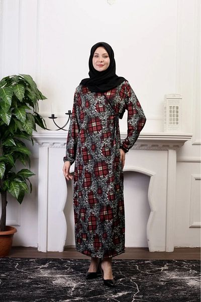 Kutay Collection Women's Prayer Dress - Seasonal, Side Tied, Anti-Sweat and Flowy Ferace