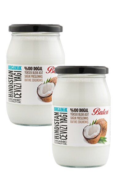 Balen 300 جرام زيت جوز الهند العضوي - 2 قطعة