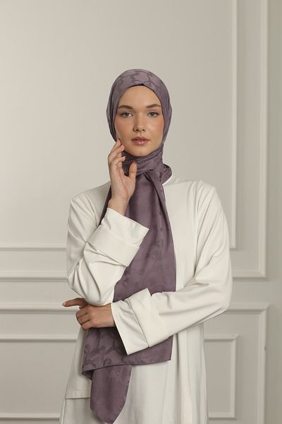 MAQ DESIGN Soft Crystal Jacquard Shawl