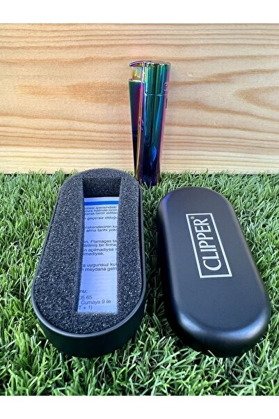 Clipper Parlak Gökkuşağı Jet Çakmak