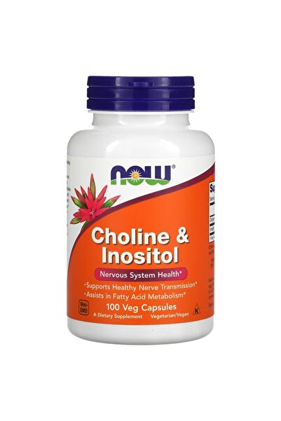 Genel Markalar Now Foods Choline Inositol 100 Veg Capsules