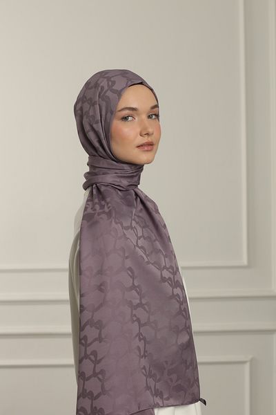 MAQ DESIGN Soft Crystal Jacquard Shawl