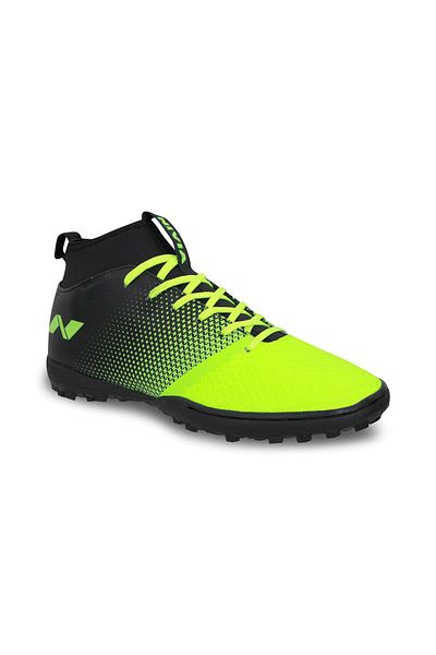 Nivia Ashtang Futbol Çivili Çim Zemin (Fluro Yeşil/Siyah, 3 İngiltere / 4 ABD / 37 AB)