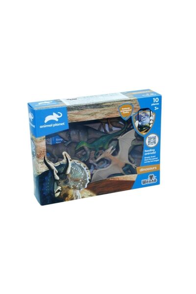 Vardem 10 Parça Hayvan Seti Dinazor-kutulu