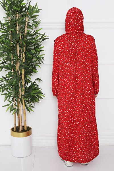 Kutay Collection Women's Prayer Dress - Seasonal, with Headscarf and Shawl Pattern