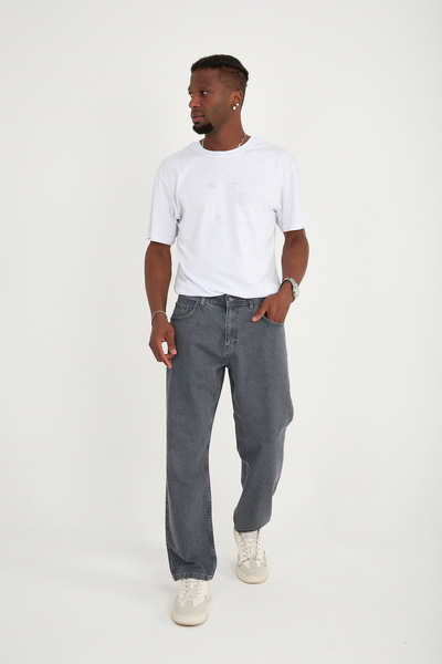 ENZİM JEANS Men's 100% Cotton Baggy Jeans