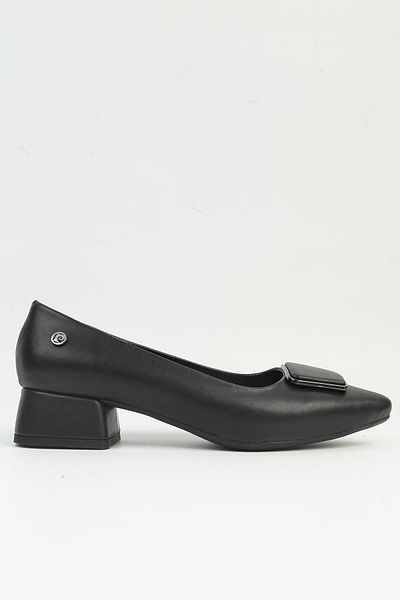 Pierre Cardin PC-54208 Μοντέλο Γυναικεία Μαύρα Παπούτσια με χαμηλό τακούνι