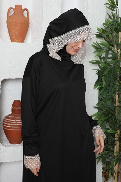 Kutay Collection Seasonal Women's Prayer Dress - Hijab Headscarf, Anti-Sweat Clothing and Flowy Ferace