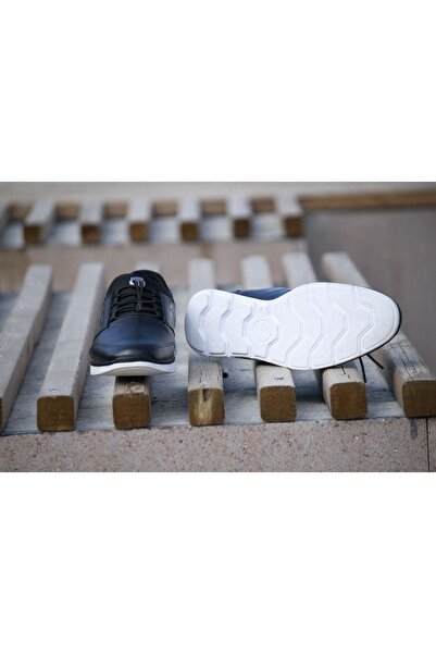 LİCCAS Men's Sporty Summer - Genuine Leather, Faylon Sole, Smart Lace-up